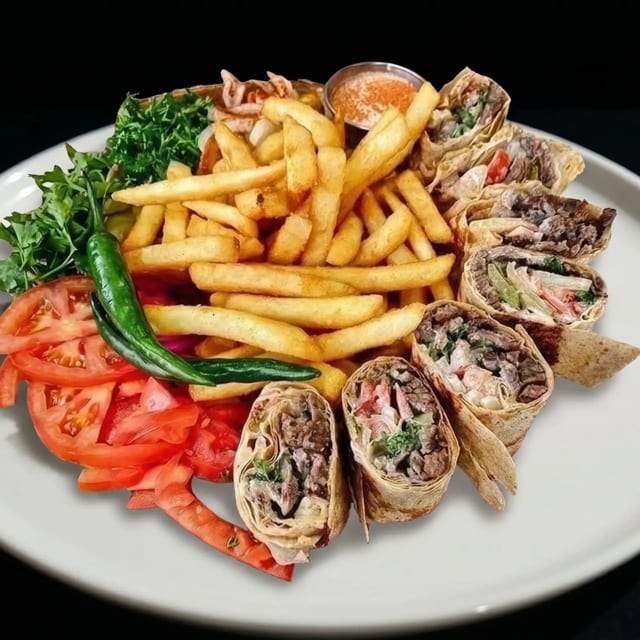 Beef, Lamb, & Chicken Shawarma