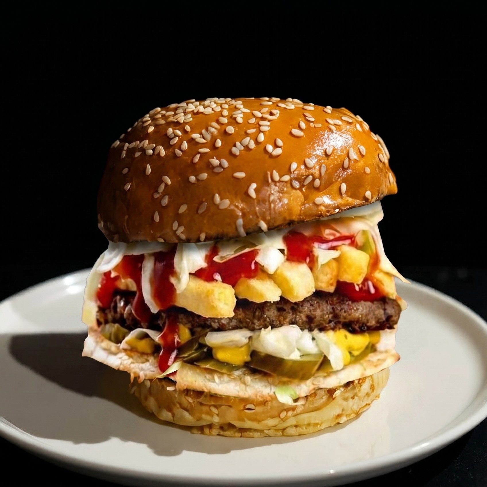 Lebanese Burger.