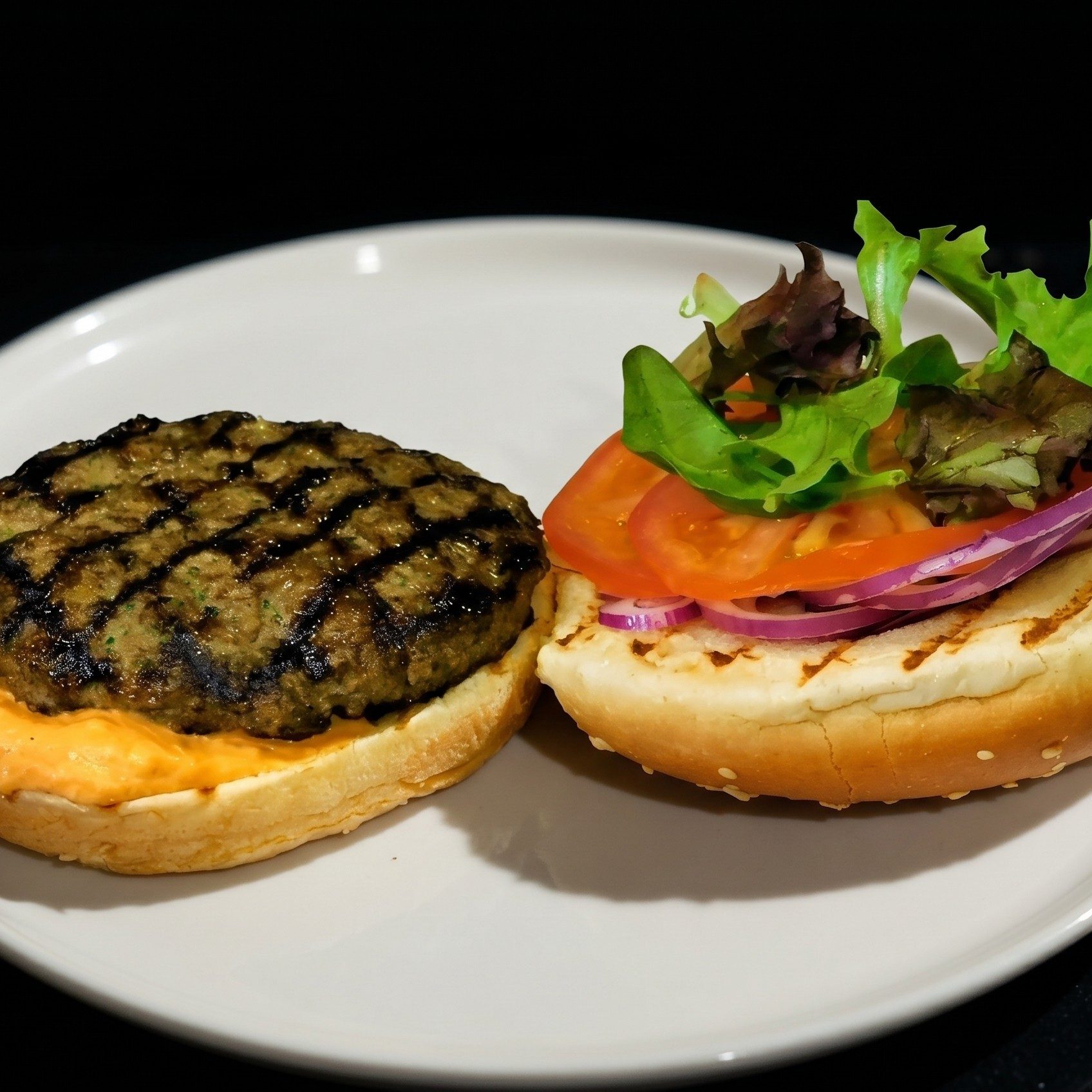 Kafta Beef Burger.