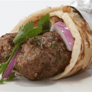 Kafta Kabob Beef Wrap