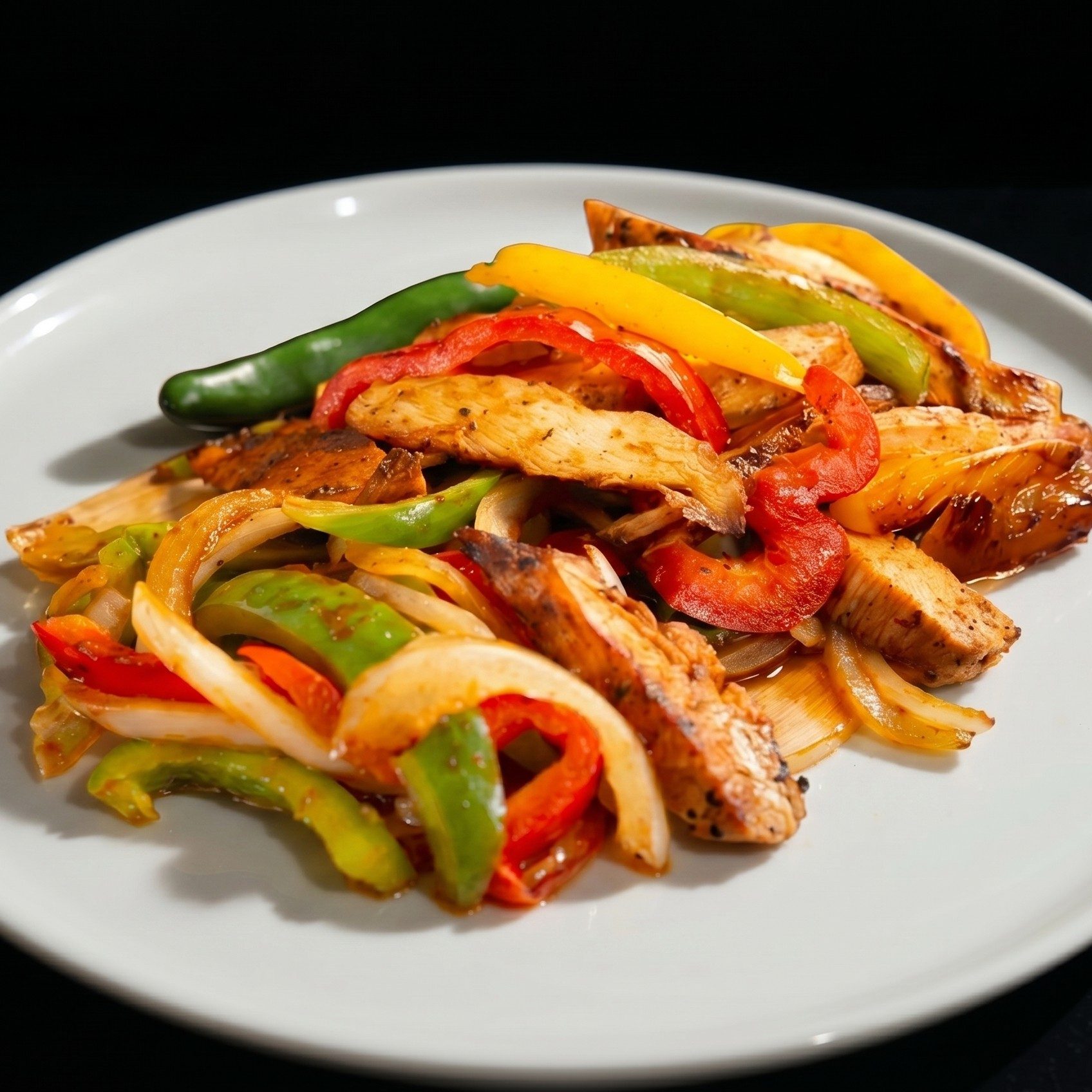 Chicken Fajita Dinner.