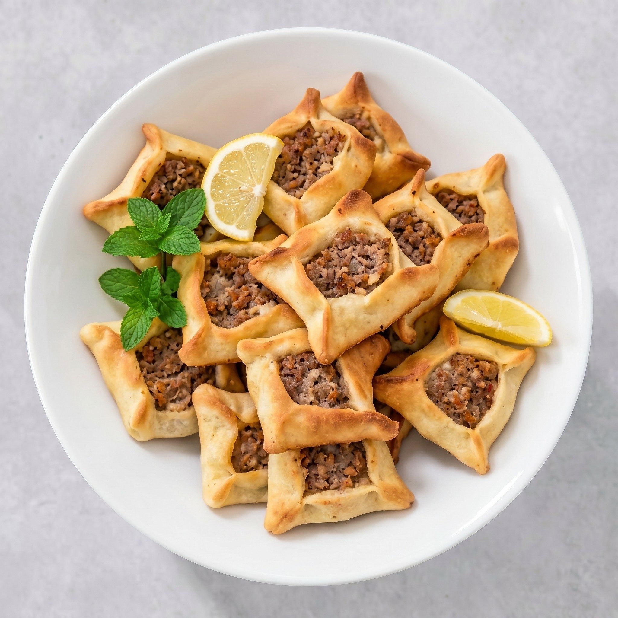 Meat Pies (Sfeeha).