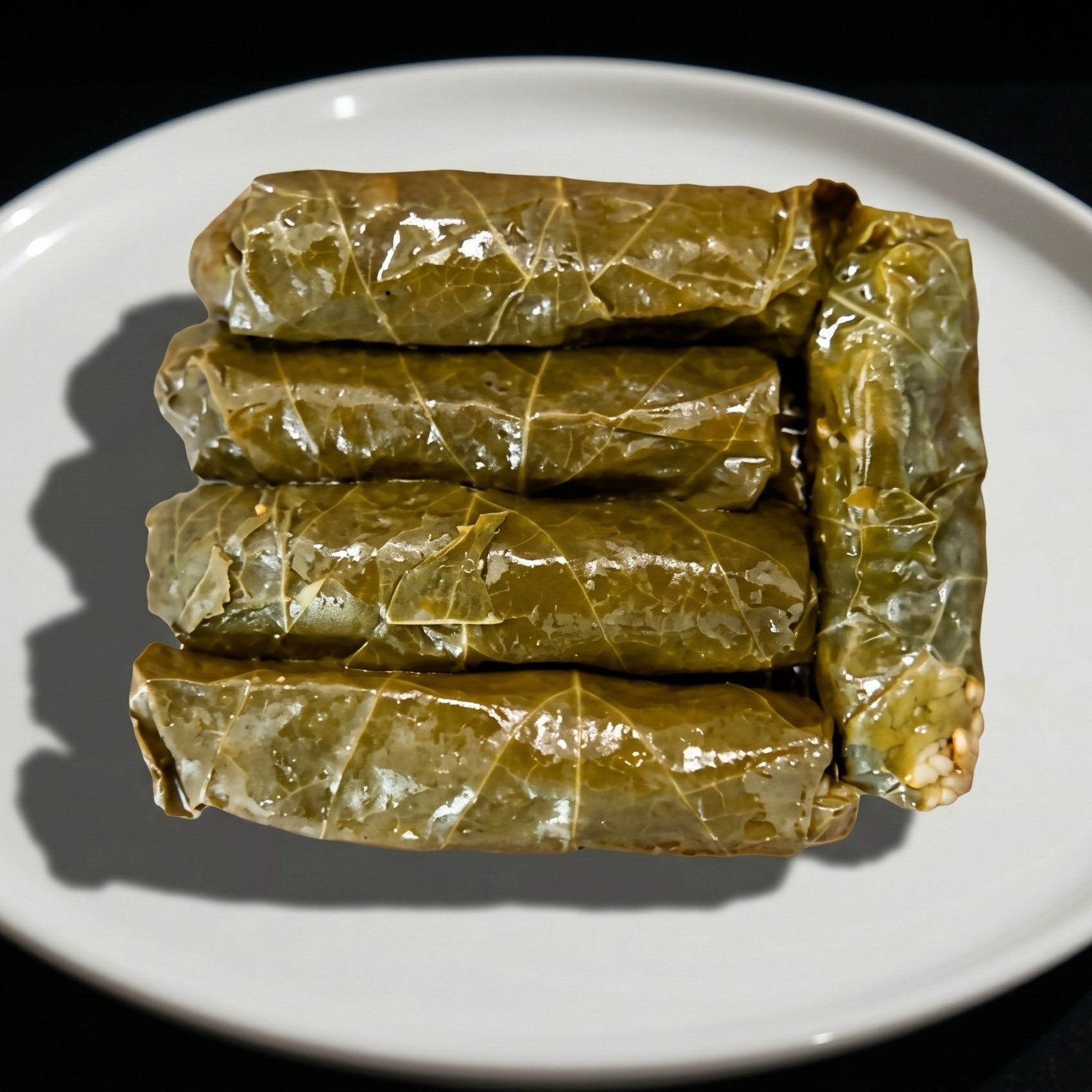 Vegetarian Stuffed Grape Leaves.